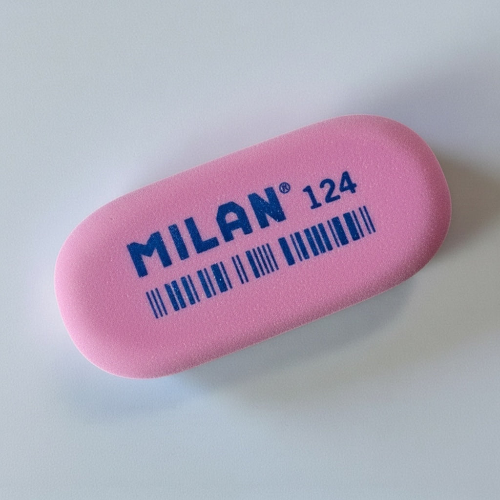 Goma de borrar “Miga de Pan” Ovalada 124. Milan - Black Sheep Handmade