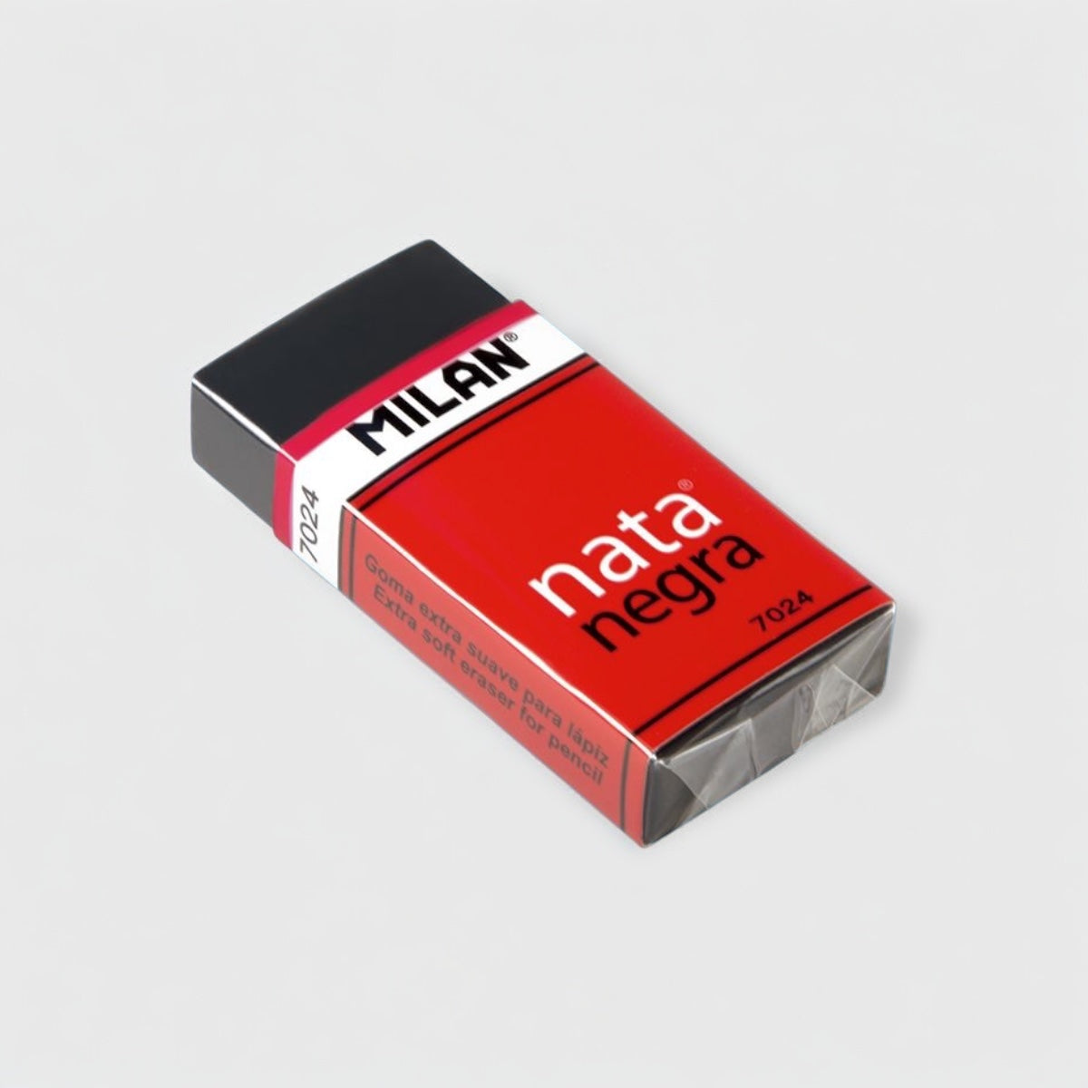 Goma de borrar “Nata Negra” 7024. Milan - Black Sheep Handmade
