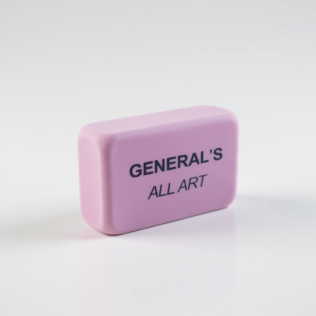 Goma de borrar Small Pink 'All Art'. General Pencil Company - Black Sheep Handmade