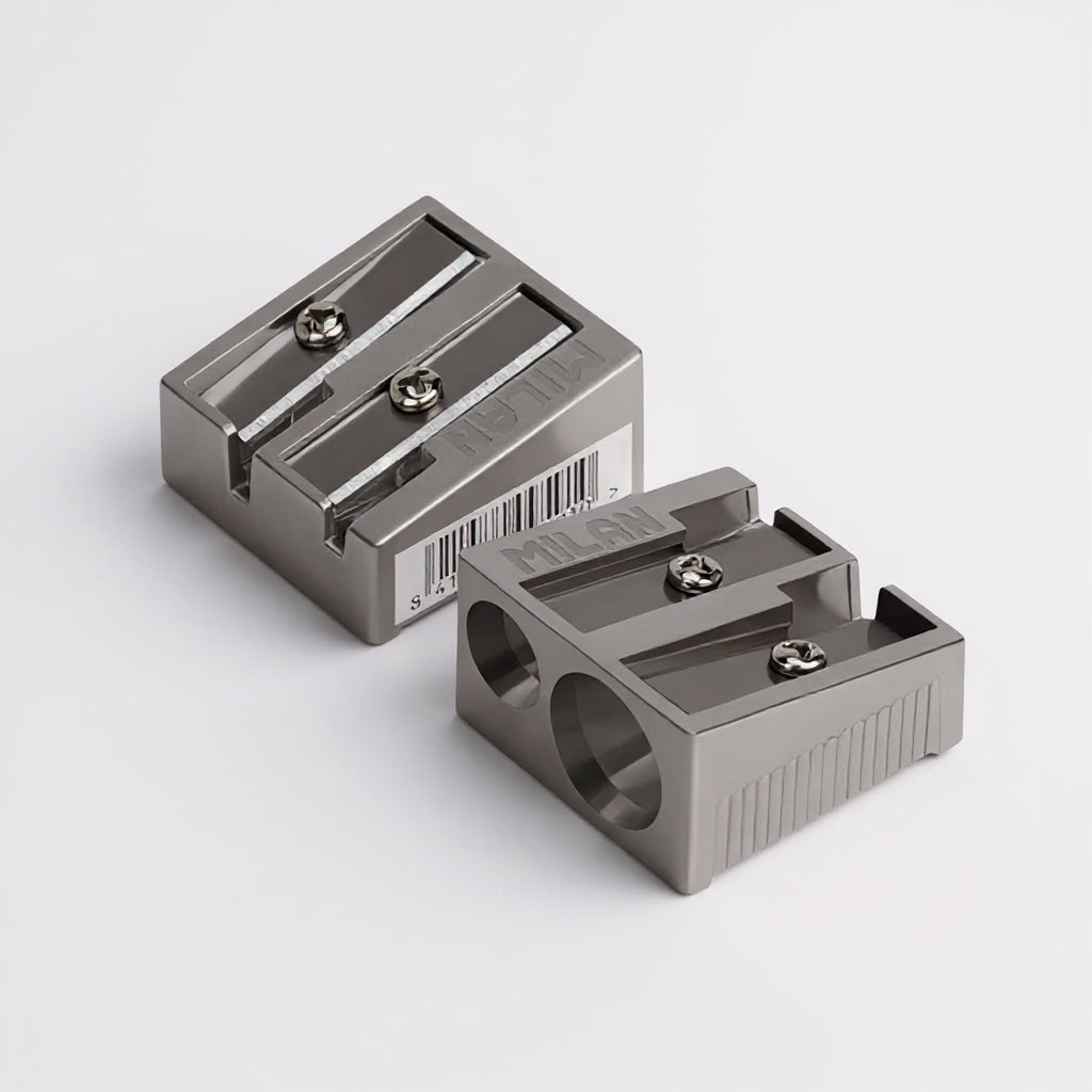 Sacapuntas Aluminio Doble. Milan