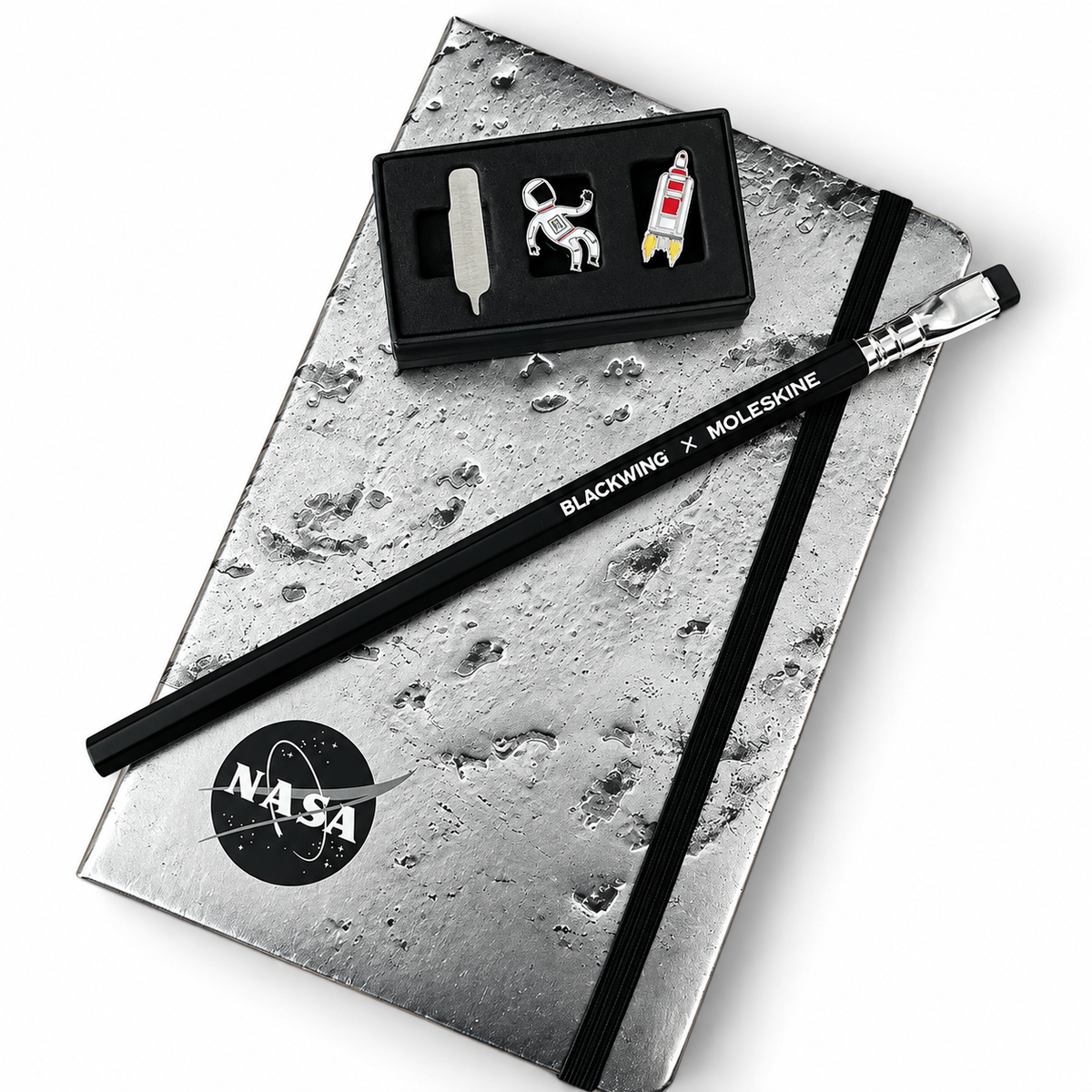 Set Blackwing x Moleskine NASA. Ideas preparadas para despegar