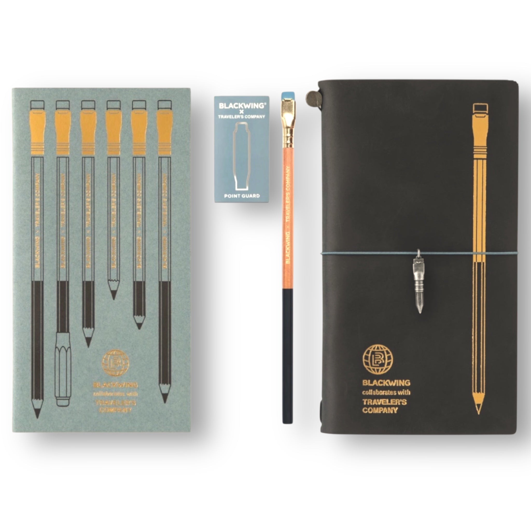 Kit Blackwing x Traveler´s Company en Black Sheep Pencils