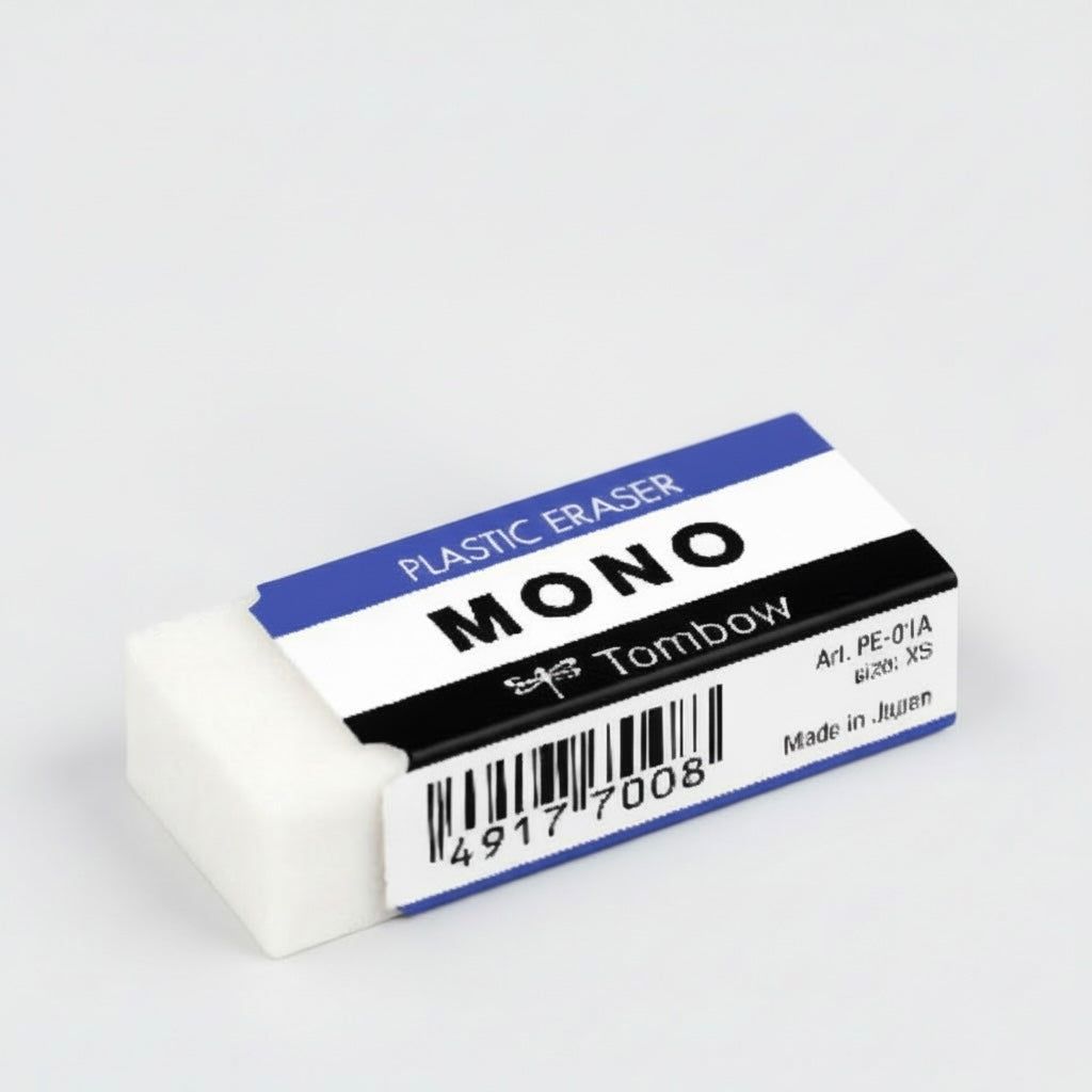 Goma de borrar Mono XS. Tombow - Black Sheep Handmade