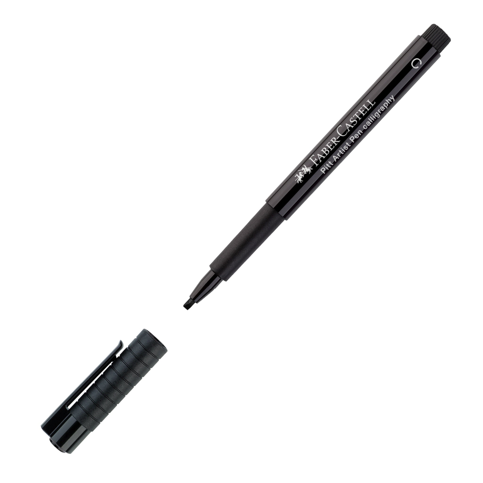 Rotulador Pitt Artist Caligrafía. Negro. Faber-Castell - Black Sheep Handmade
