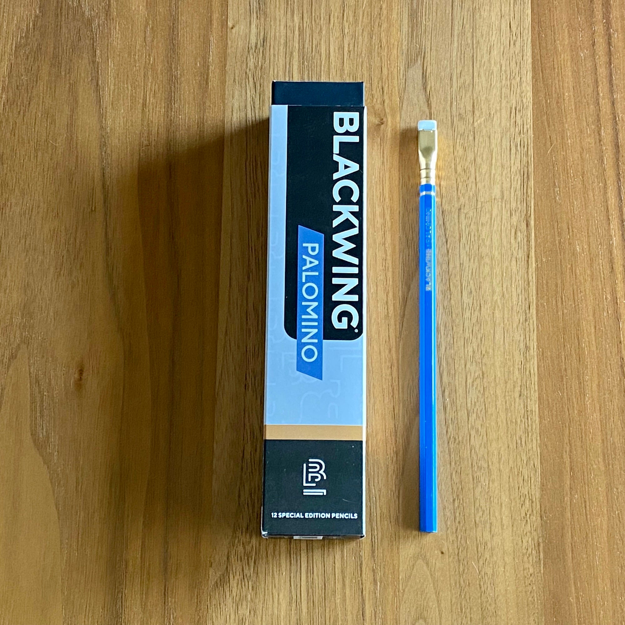 Lápiz Blackwing Eras 2021 Palomino Azul + caja original (1 lápiz)