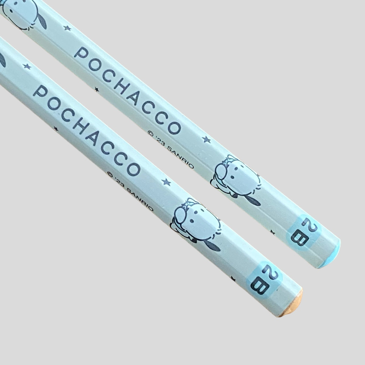 Lápiz Sanrio Pochacco. 2B (2 lápices). Mitsubishi