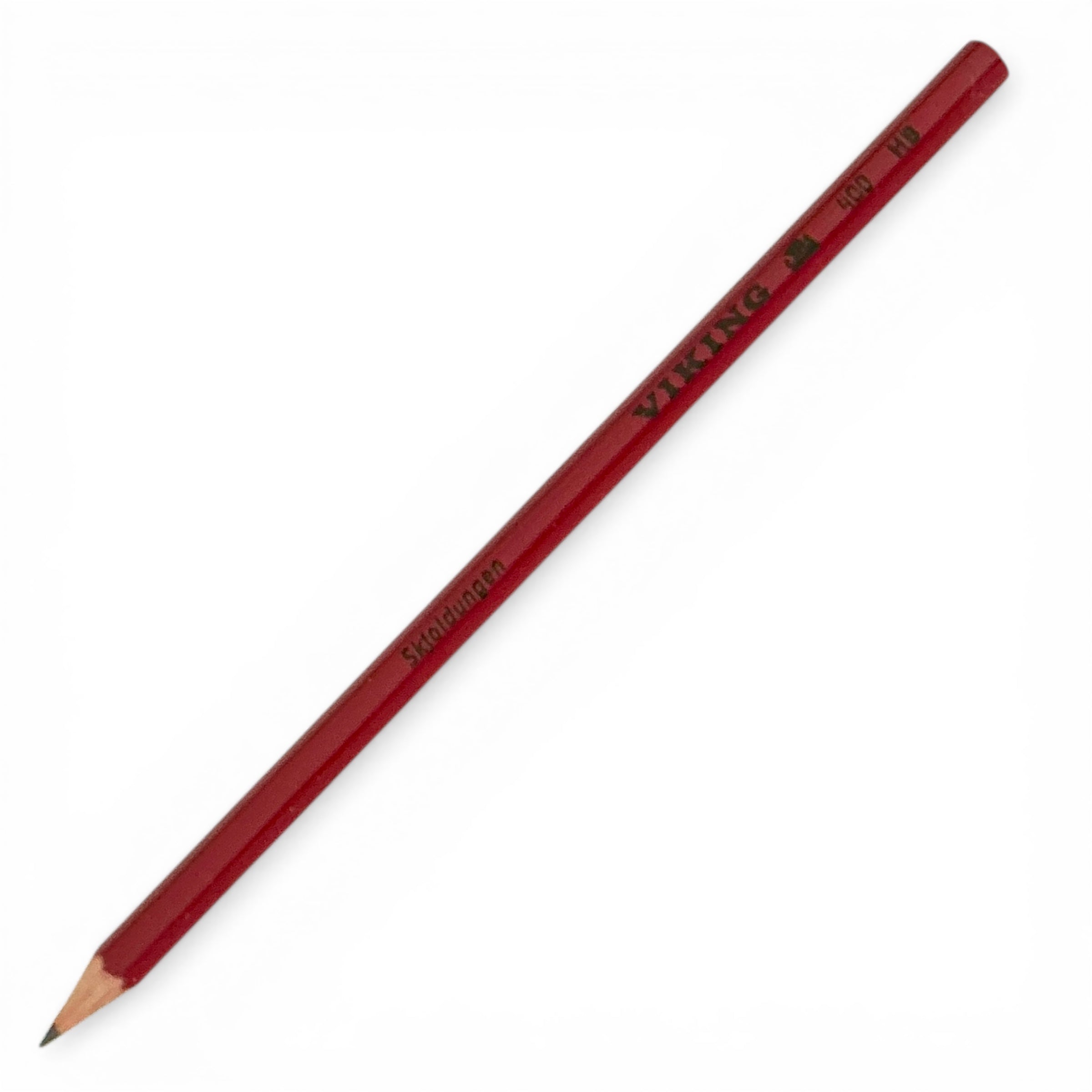 Lápiz Skjoldungen 400 HB. Rojo. Viking - Black Sheep Handmade