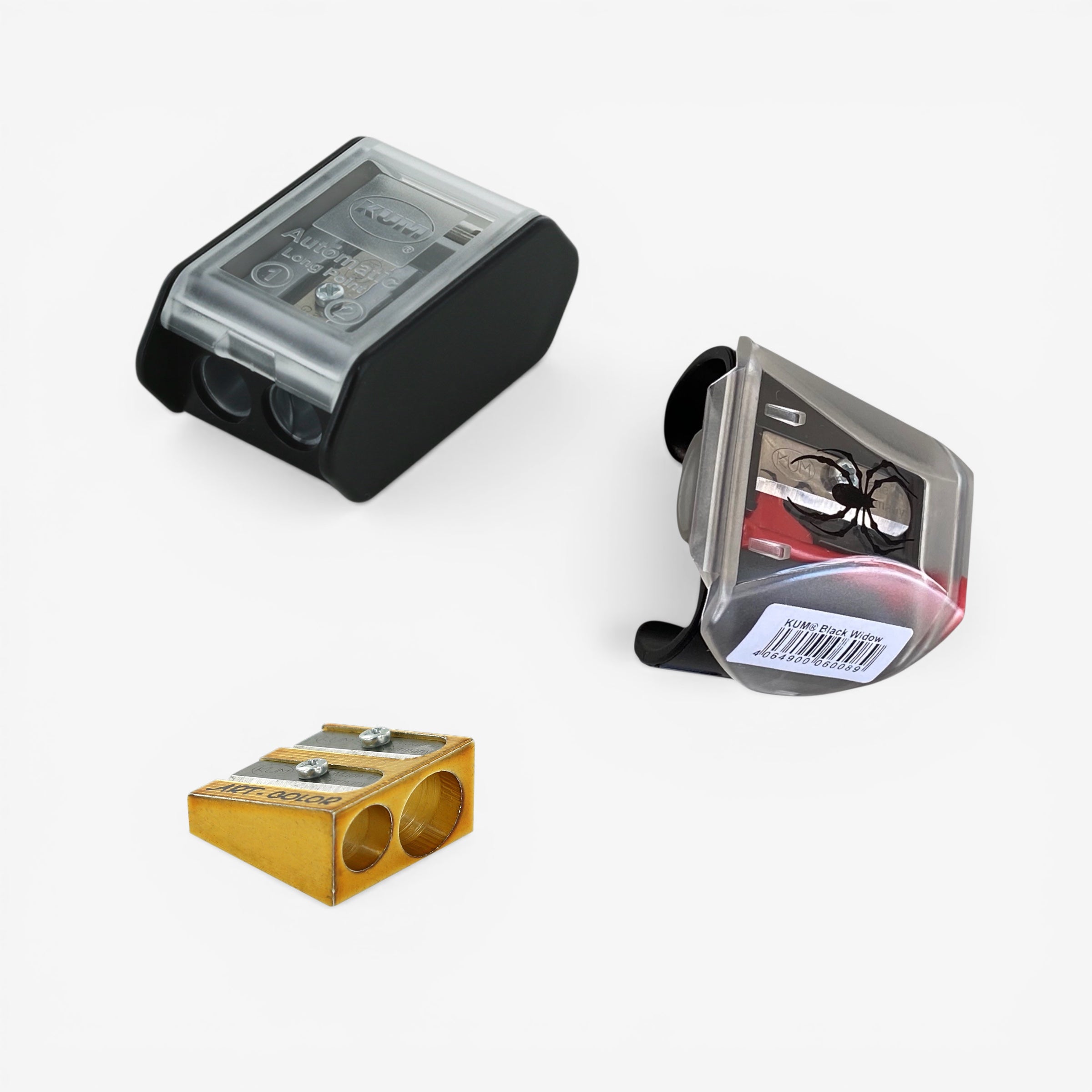 Set 3 sacapuntas Art. Kum - Black Sheep Handmade