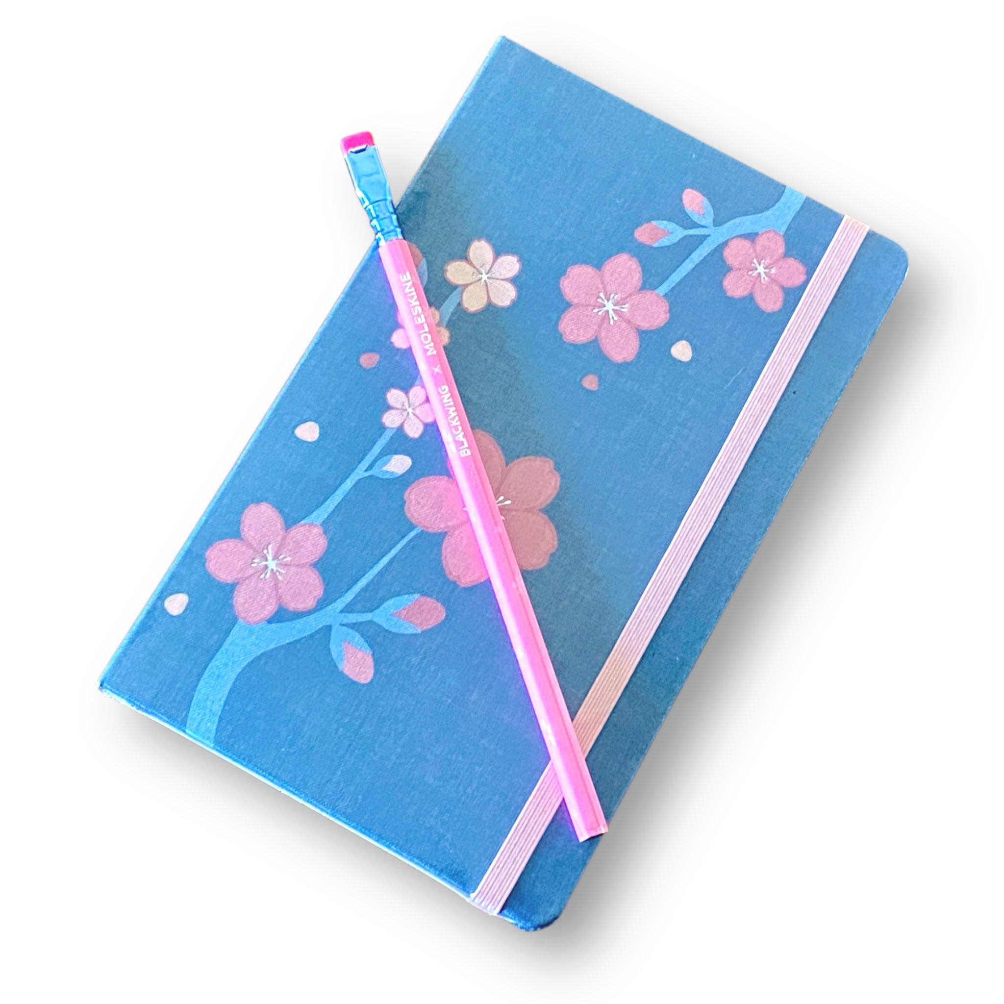Set cuaderno + lápiz Sakura de Blackwing x Moleskine