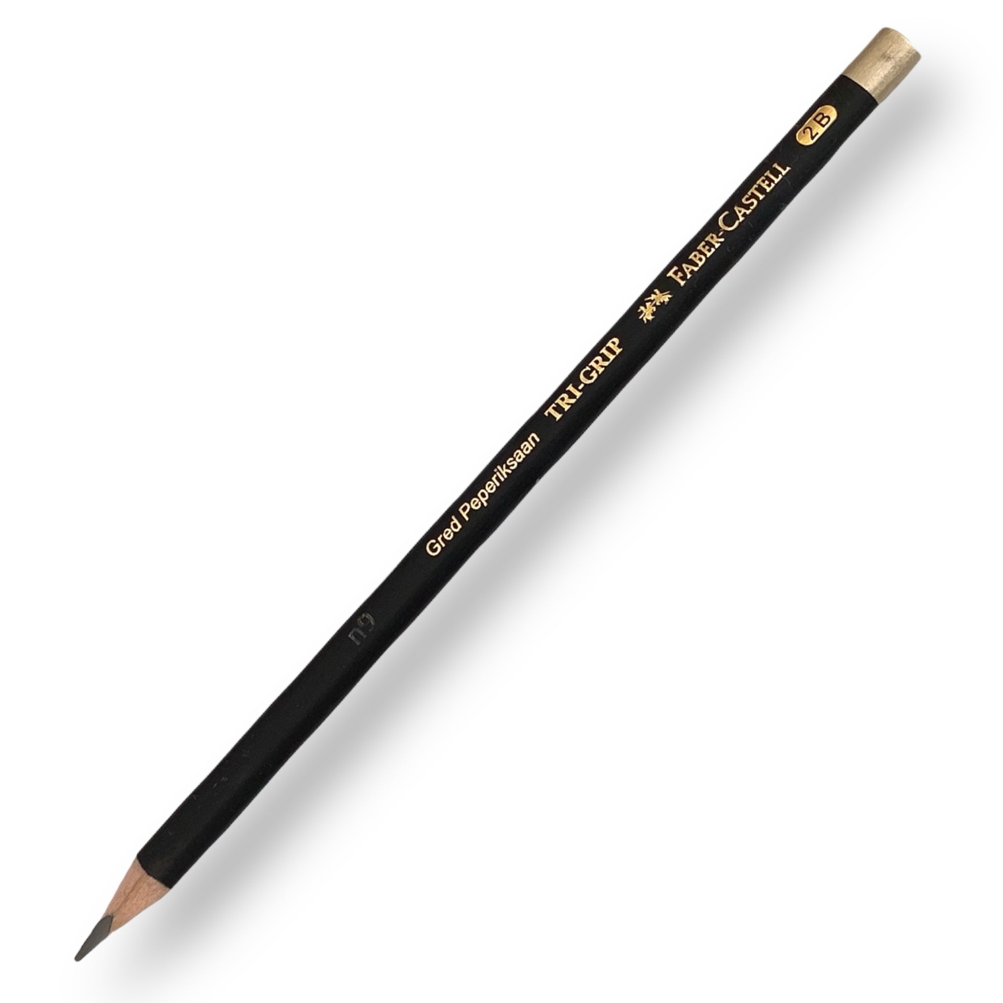 Lápiz Tri-Grip. 2B. Faber-Castell