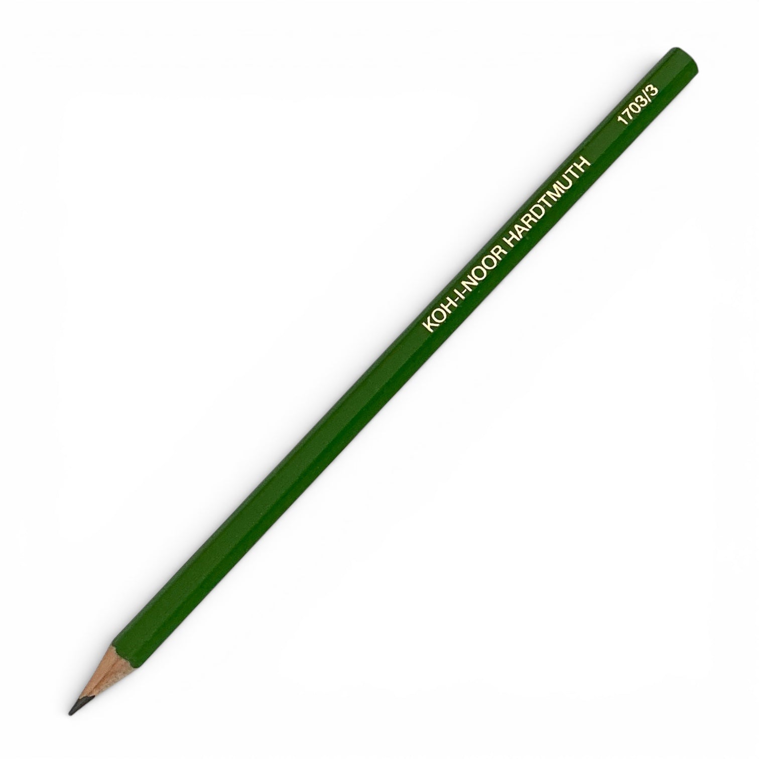Lápiz Koh-I-Noor 1703 Nº3 Verde. Precisión y control en cada trazo