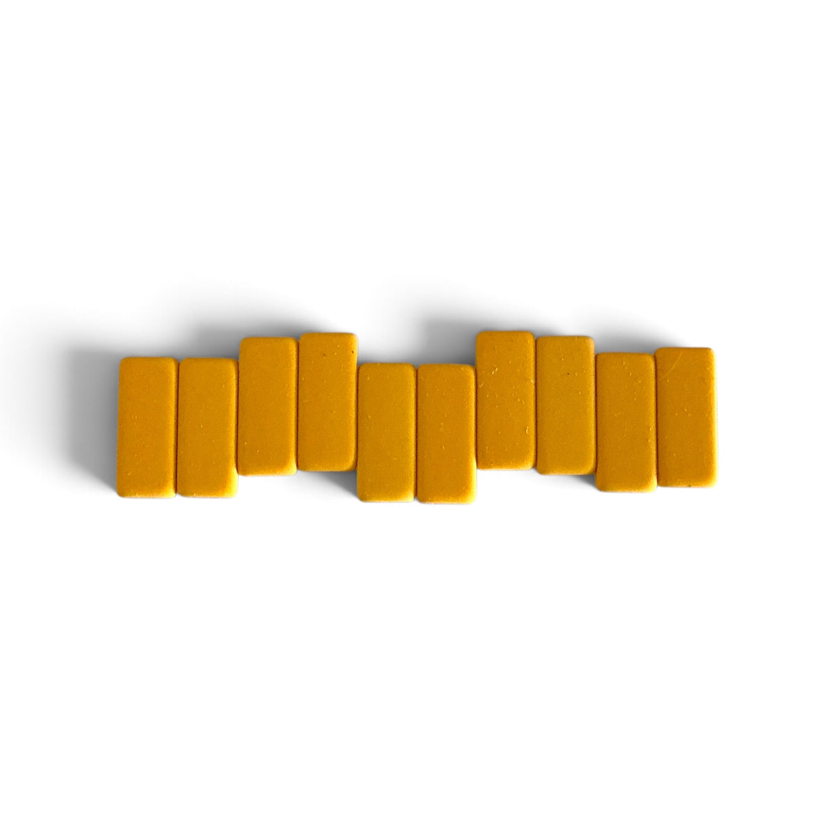 Pack de 10 gomas de recambio Blackwing Vol. 3 en amarillo cúrcuma