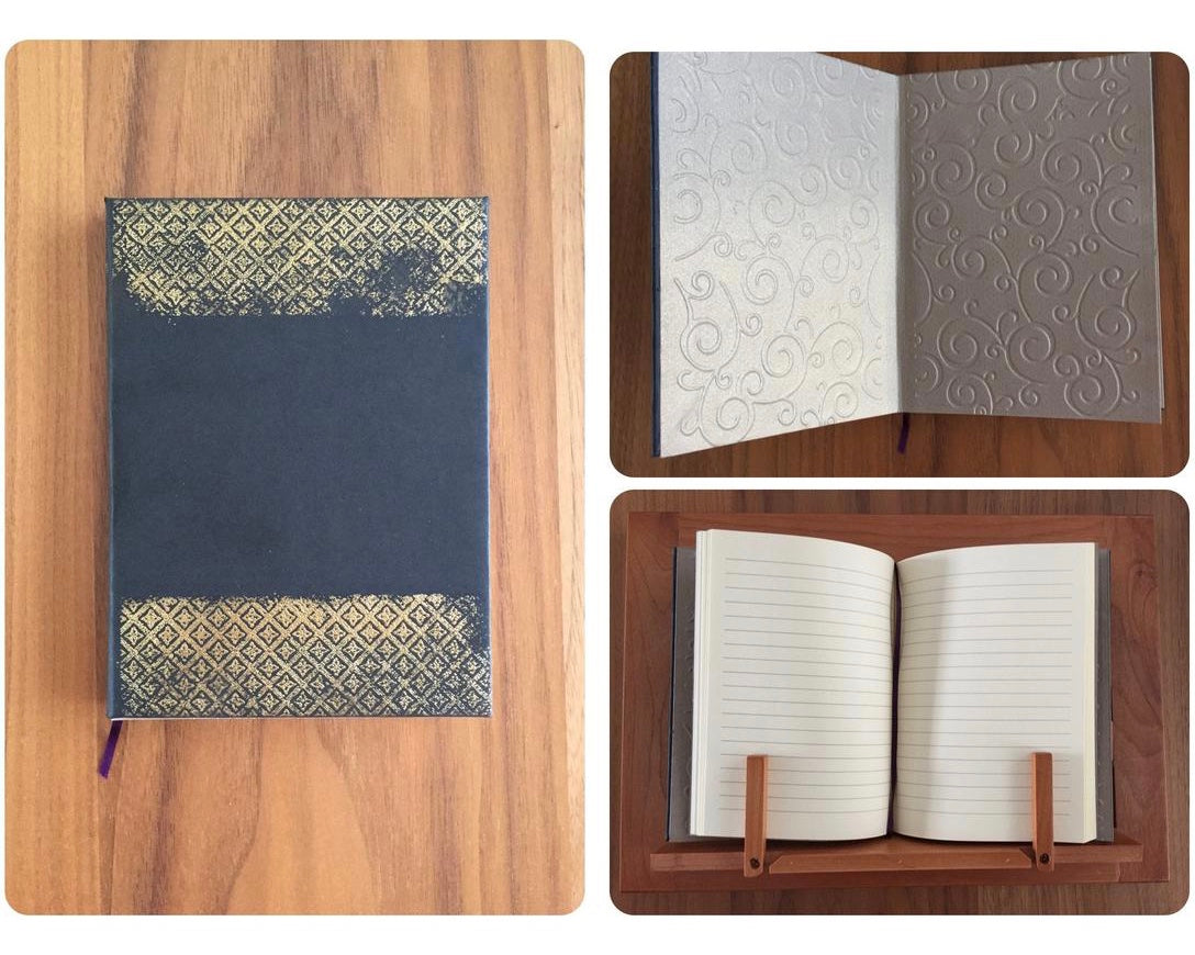 Diario Dorado Antiguo - Black Sheep Handmade