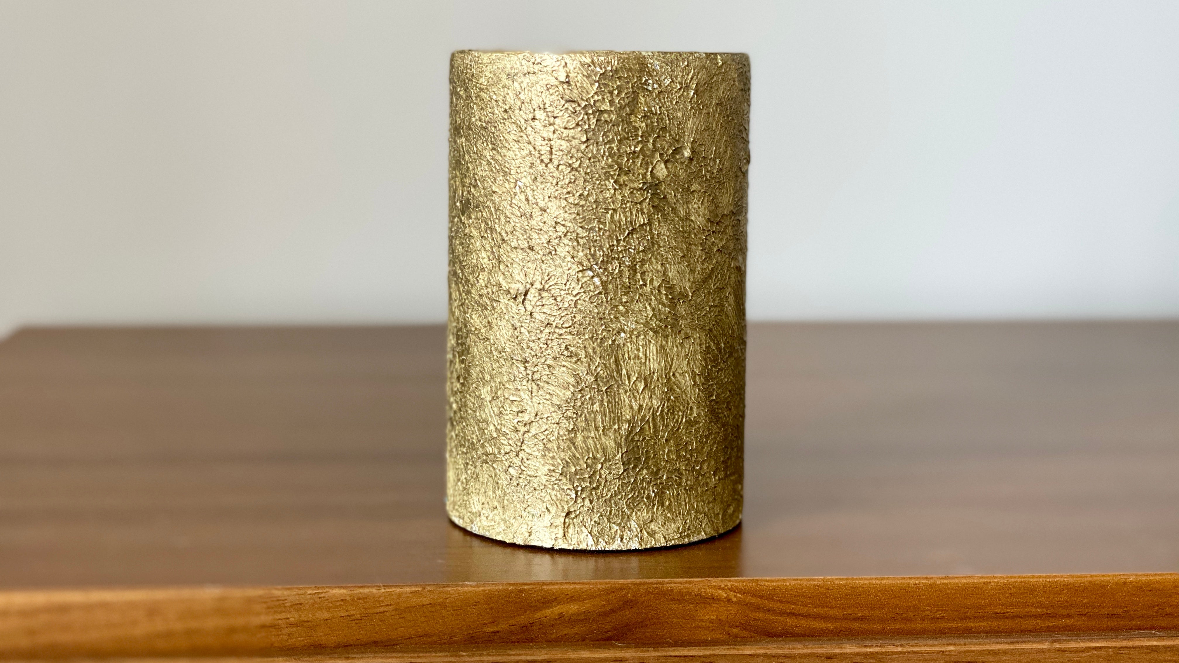 Pencil holder. Antique Metal Collection. Black Sheep Handmade
