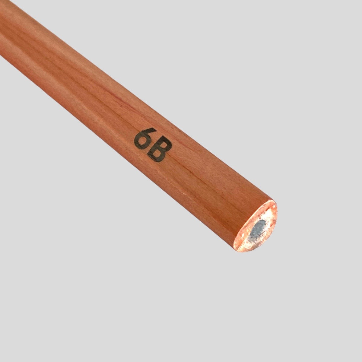Natural pencil. Triangular. 6B. Kita-Boshi