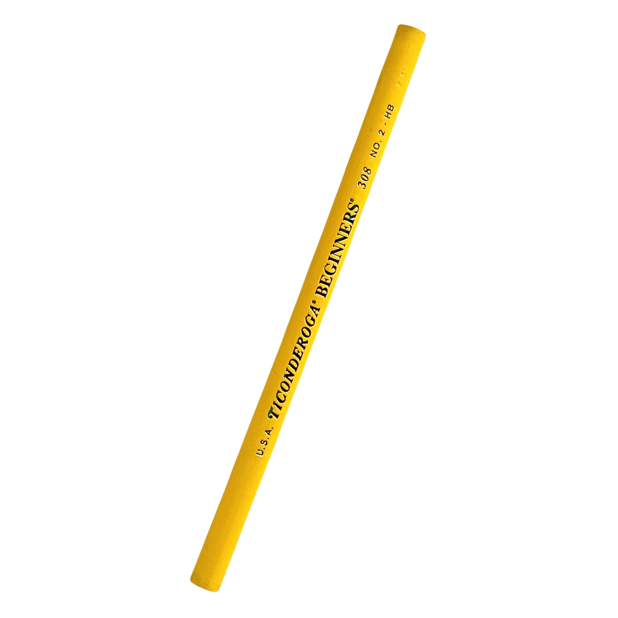 Lápiz Ticonderogan Beginners 308. Vintage. Dixon Ticonderoga