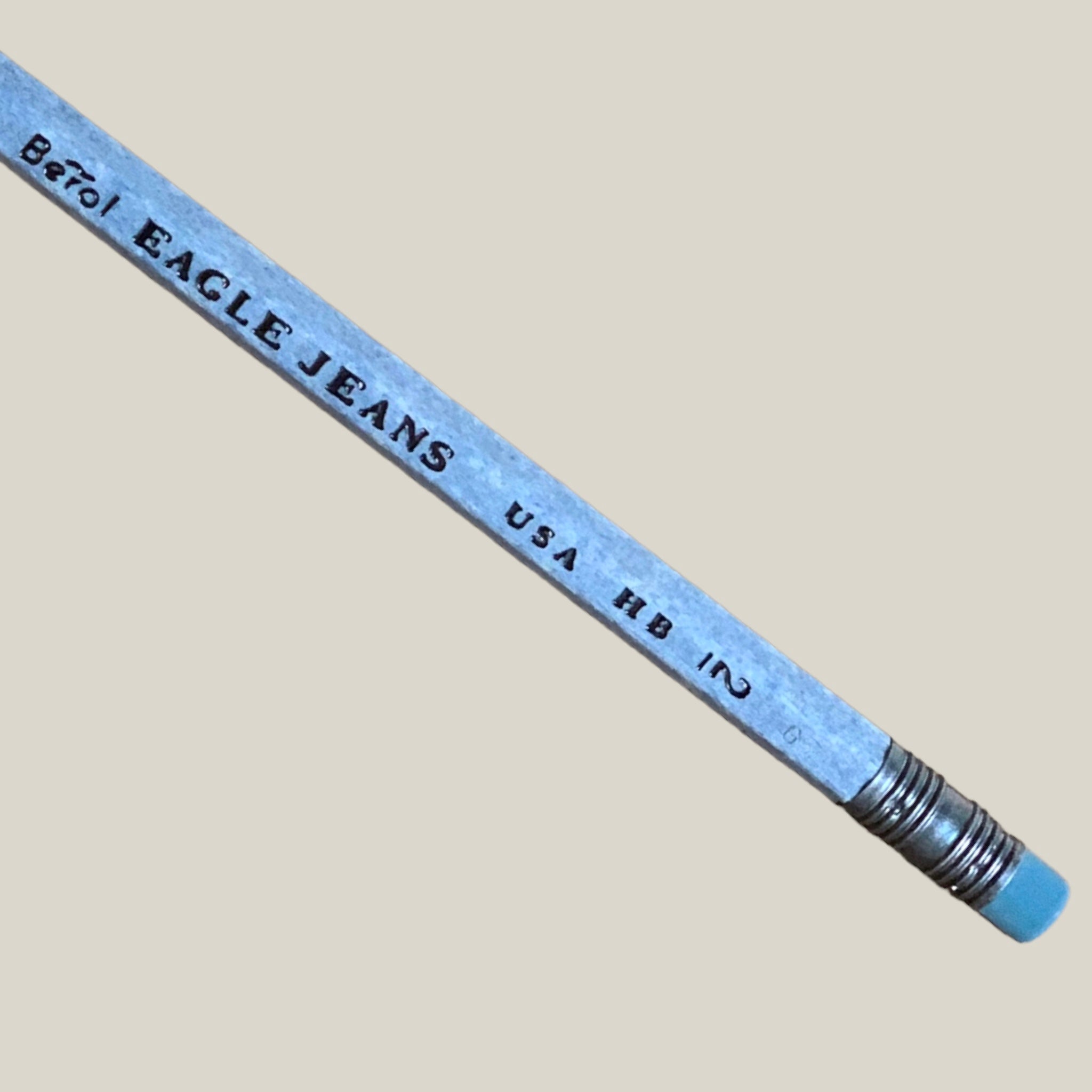 Lápiz Eagle Jeans. Vintage. Berol Pencil Co.