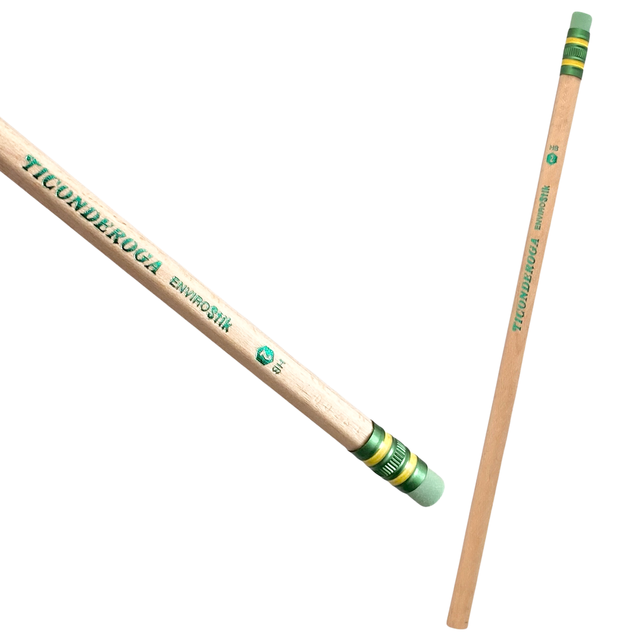 Lápiz Ticonderoga Envirostik Natural. Dixon Ticonderoga