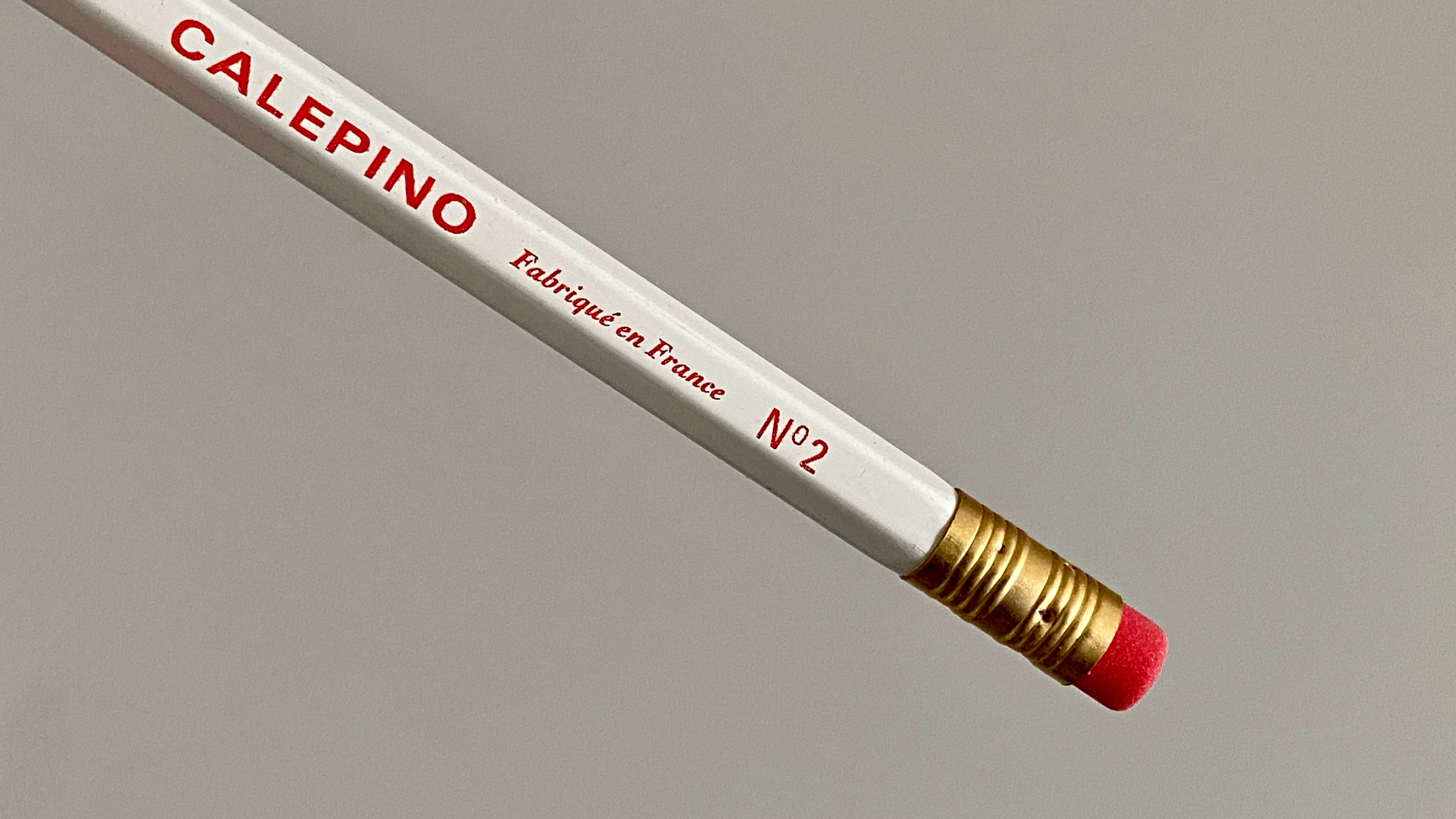 Lápiz Blanco N2. Calepino - Black Sheep Handmade