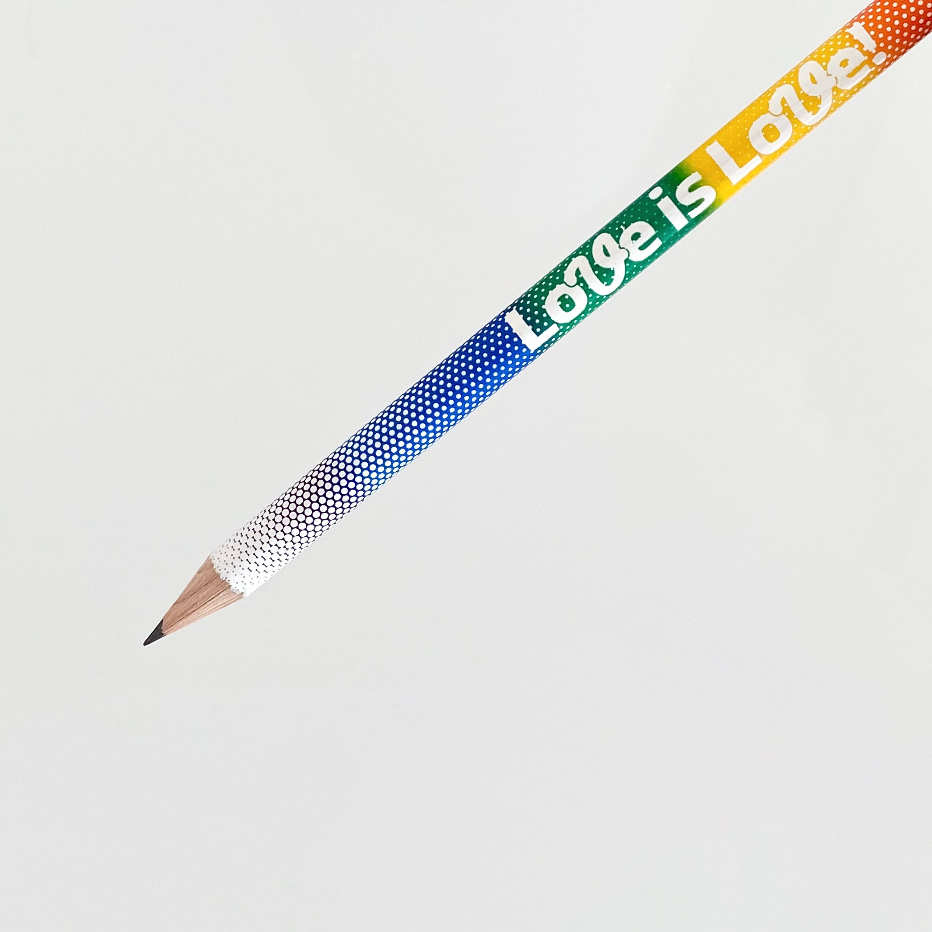 Lápiz Love is Love. Viarco