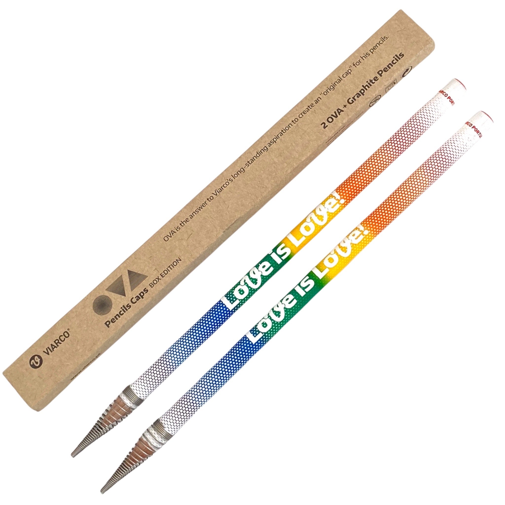 Lápiz Love is Love. Viarco