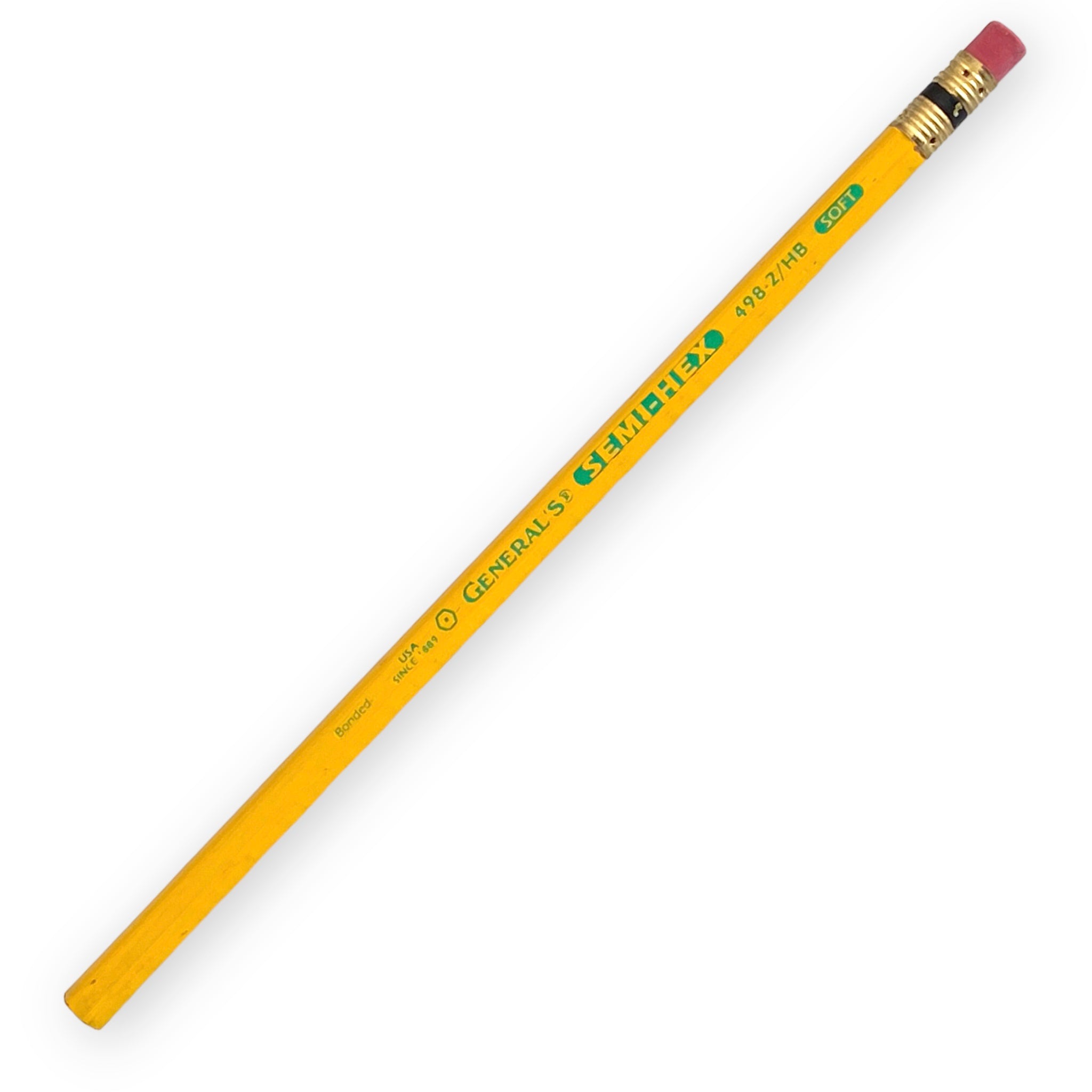 Lápiz Semi-Hex 498. 2HB. General Pencil Company