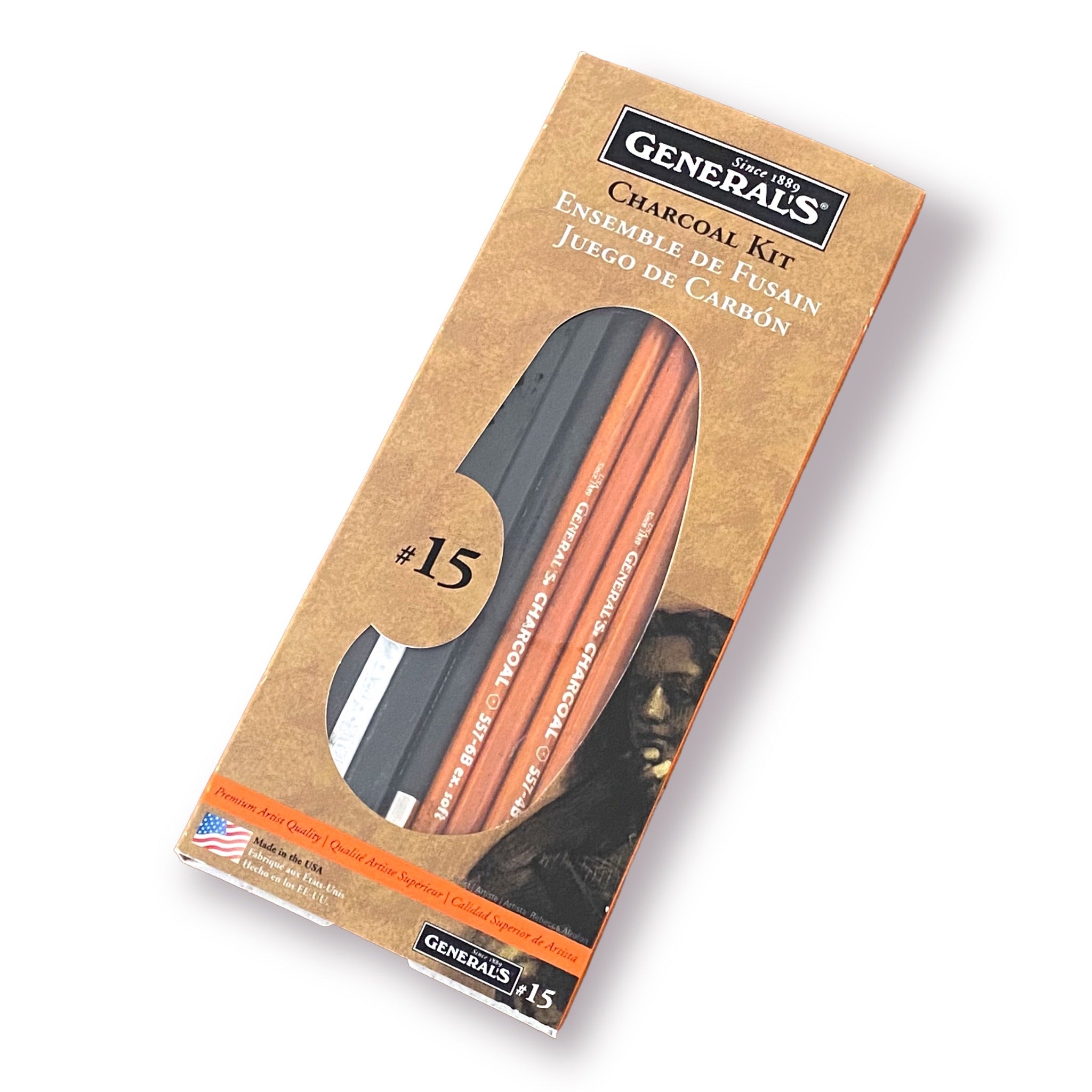 Set Dibujo Carboncillo. General Pencil Company