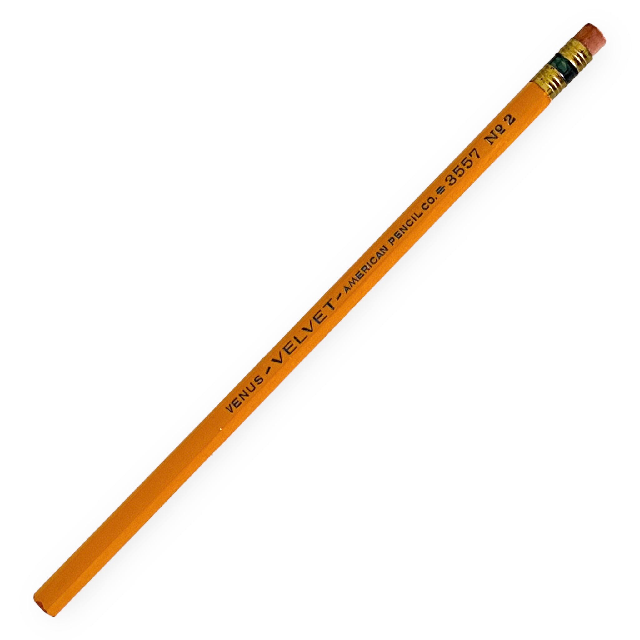 Lápiz Venus Velvet 3557 #2. Vintage. American Pencil Co.