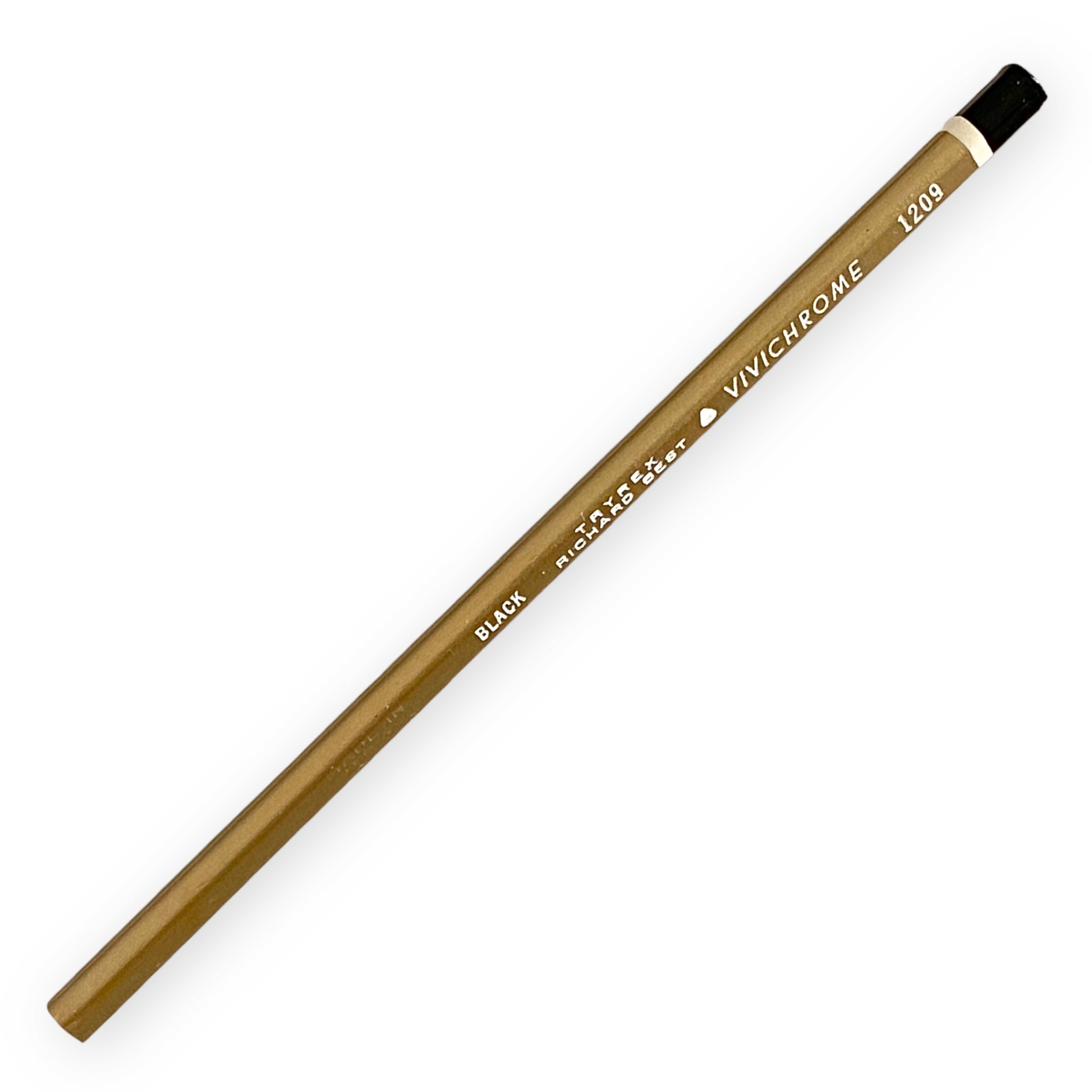 Lápiz Vivichrome 1209 Black. Vintage. Richard Best Pencil Co.