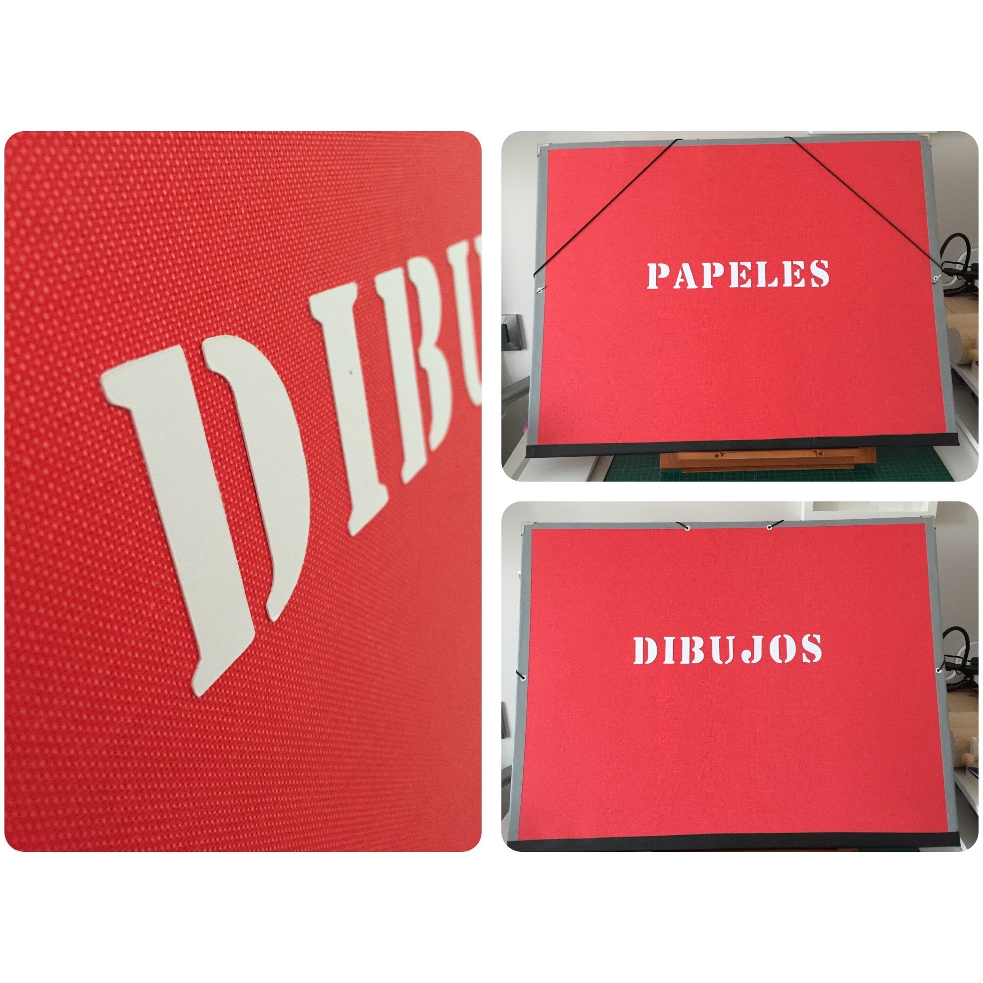 Carpeta Buckram Fantasía - Black Sheep Handmade