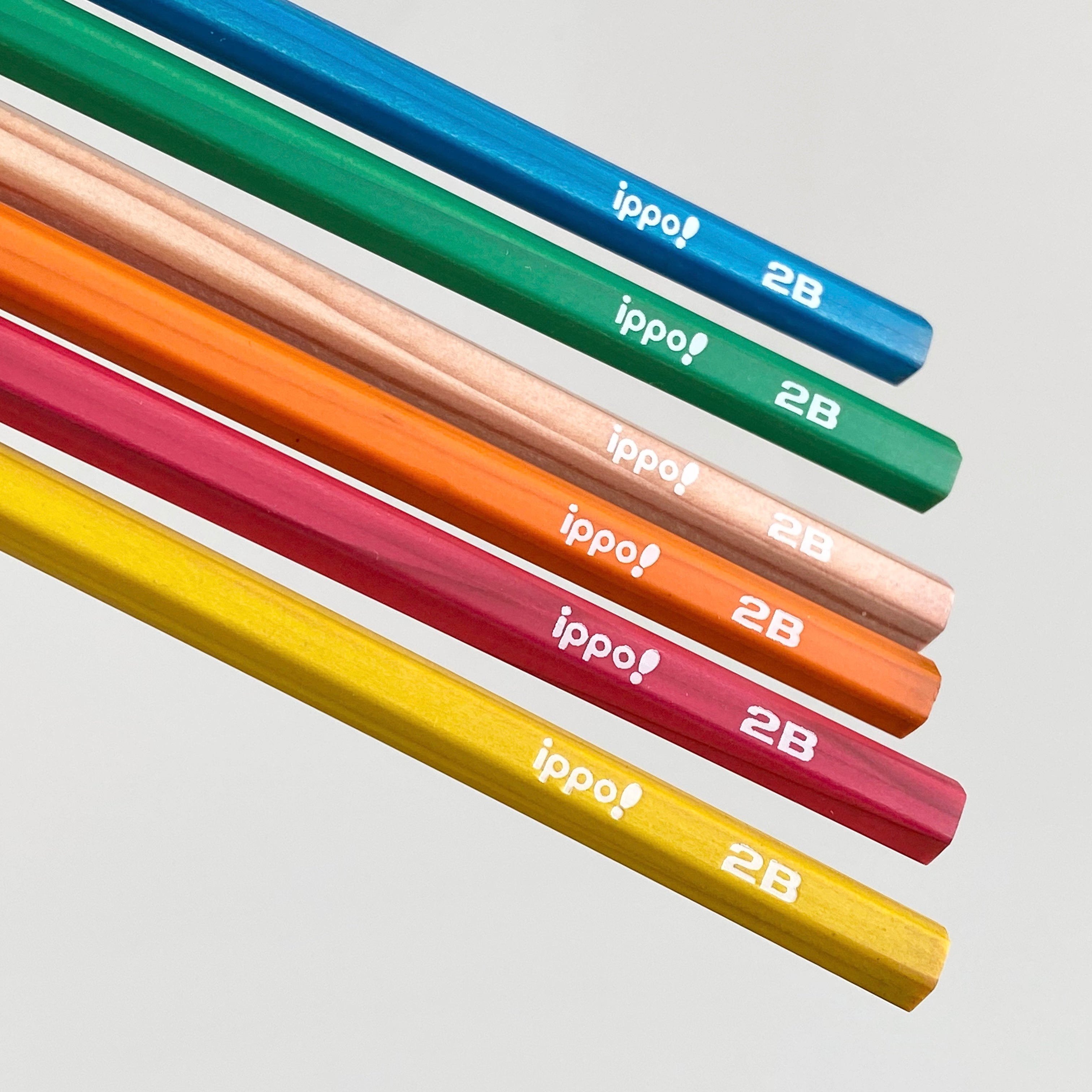 Lápiz ippo! 2B. Natural. Tombow