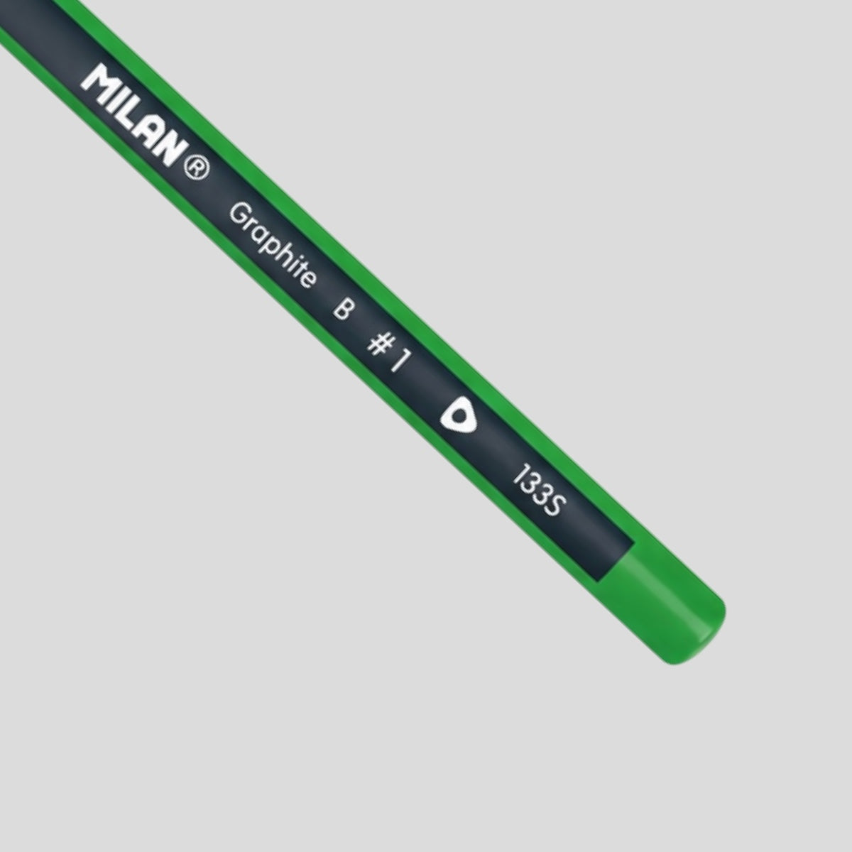 Lápiz Triangular MILAN 133S #1 B. Una forma más natural de escribir y dibujar