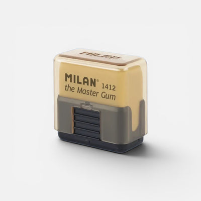 Goma de Borrar MILAN Master Gum 1412 con Funda. Mucho más que borrar