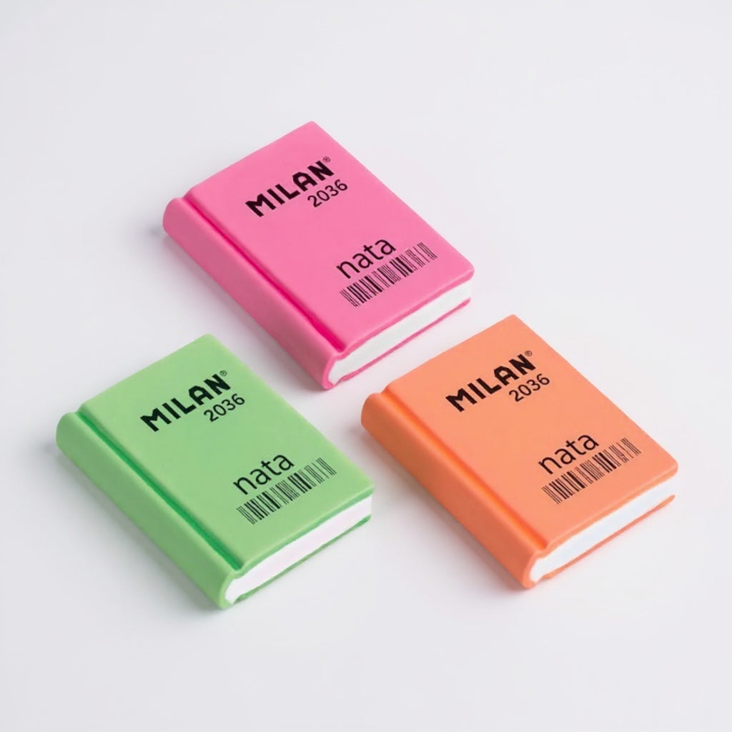 Goma de borrar “Nata” 2036. Varios colores. Milan