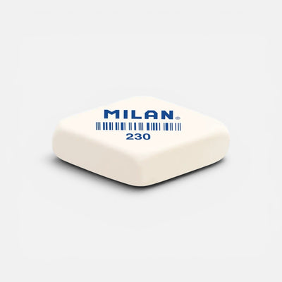 Goma de Borrar MILAN 230. Un clásico del borrado, diseñado para cuidar el papel