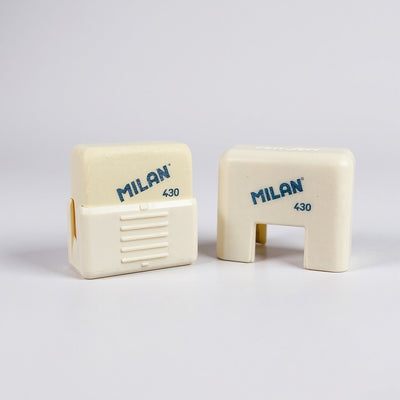 Goma de borrar 430 con funda rígida. Milan