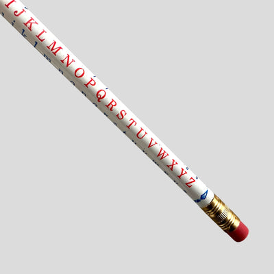 Lápiz Abecedario. Un lápiz educativo con letras para aprender escribiendo. Viarco - Black Sheep Handmade