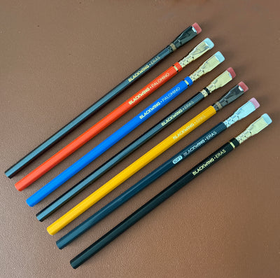 Set lápices Blackwing Eras. Años 2020 - 2025 (7 lápices) - Black Sheep Handmade