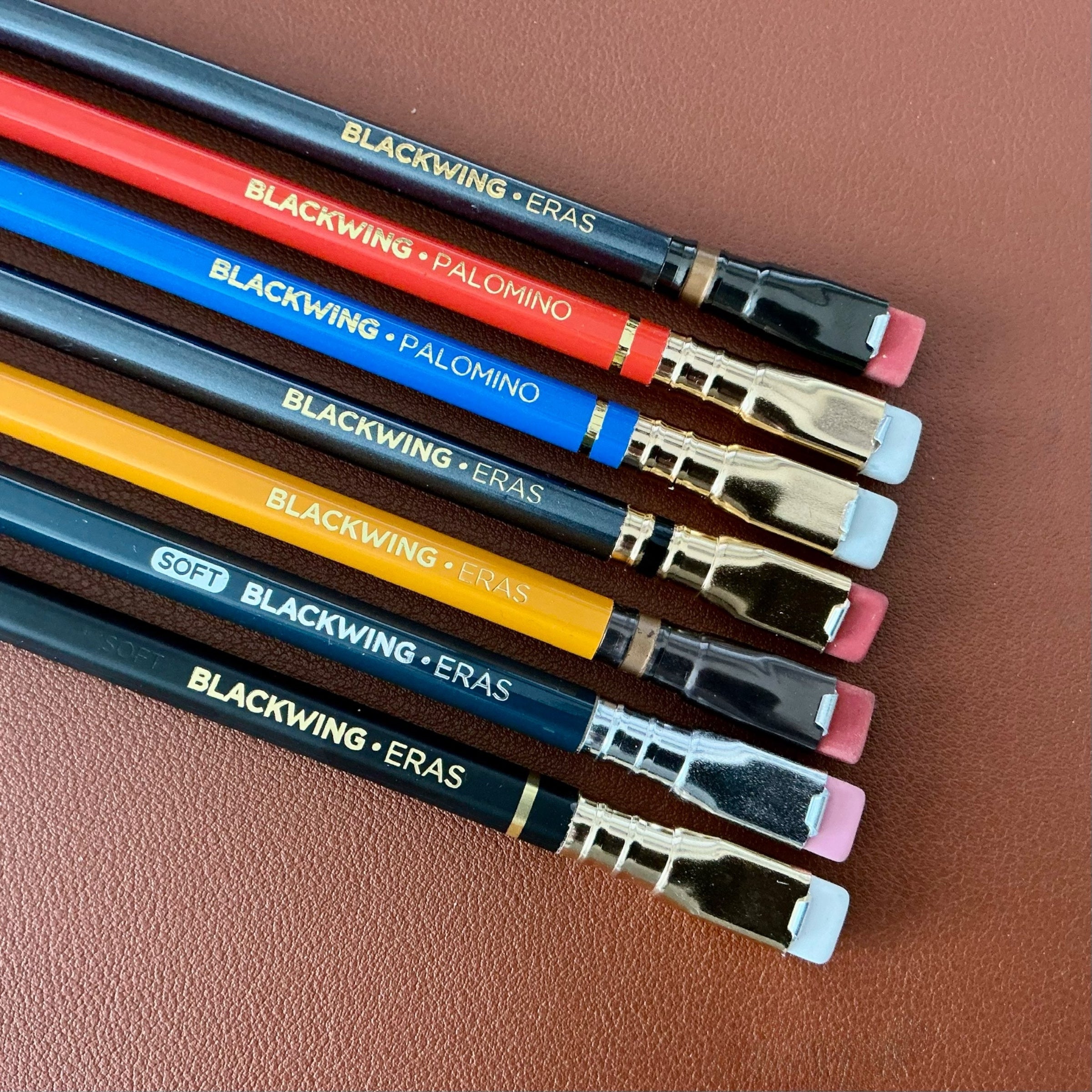 Set lápices Blackwing Eras. Años 2020 - 2025 (7 lápices)