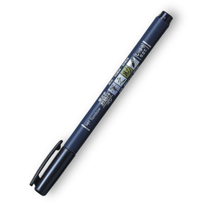 Rotulador Fudenosuke punta dura. Tombow - Black Sheep Handmade
