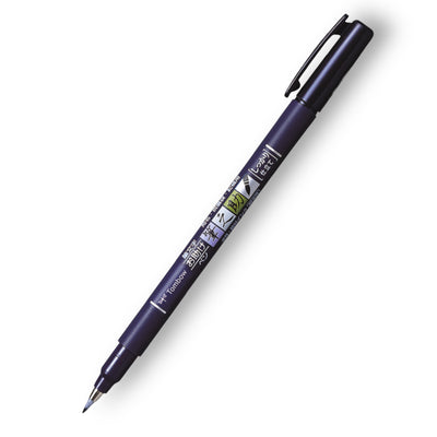 Rotulador Fudenosuke punta dura. Tombow - Black Sheep Handmade