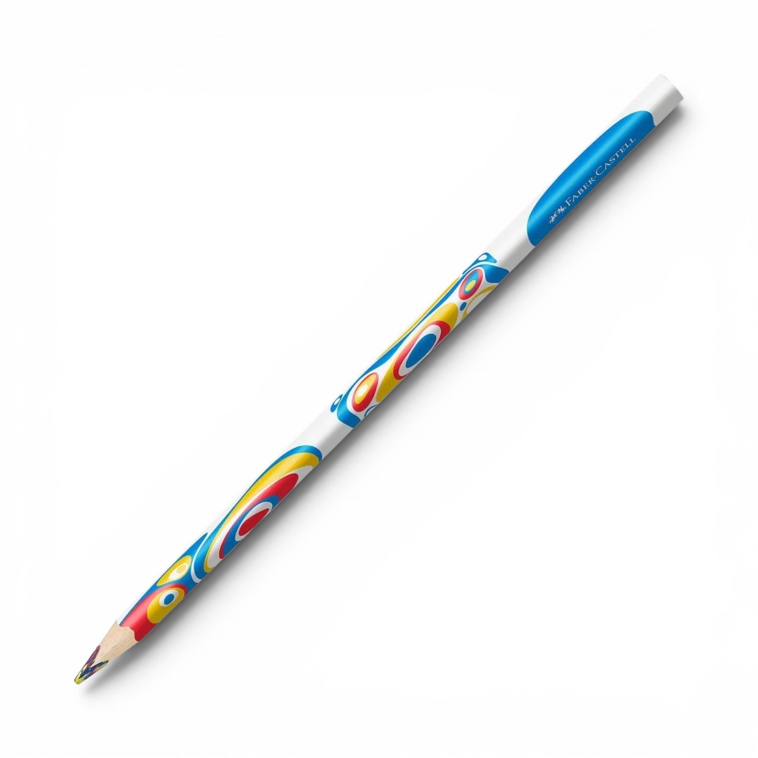 Lápiz Multicolor Fantasía Faber-Castell. Un lápiz que nunca dibuja dos veces igual