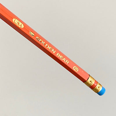 Lápiz Golden Bear N.2 Naranja. Palomino - Black Sheep Handmade