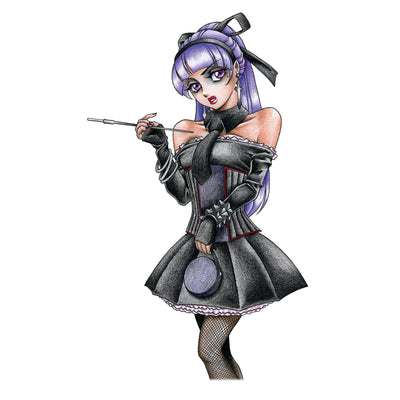 Estuche Lápices Art Grip Anime Gótico. Faber-Castell - Black Sheep Handmade