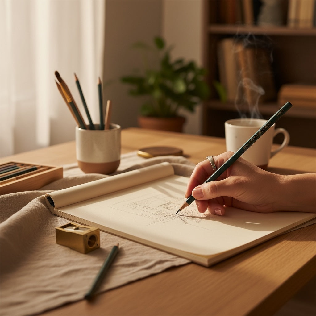 Lápiz Koh-I-Noor 1703 Nº2 Gris. El equilibrio perfecto entre escritura y dibujo