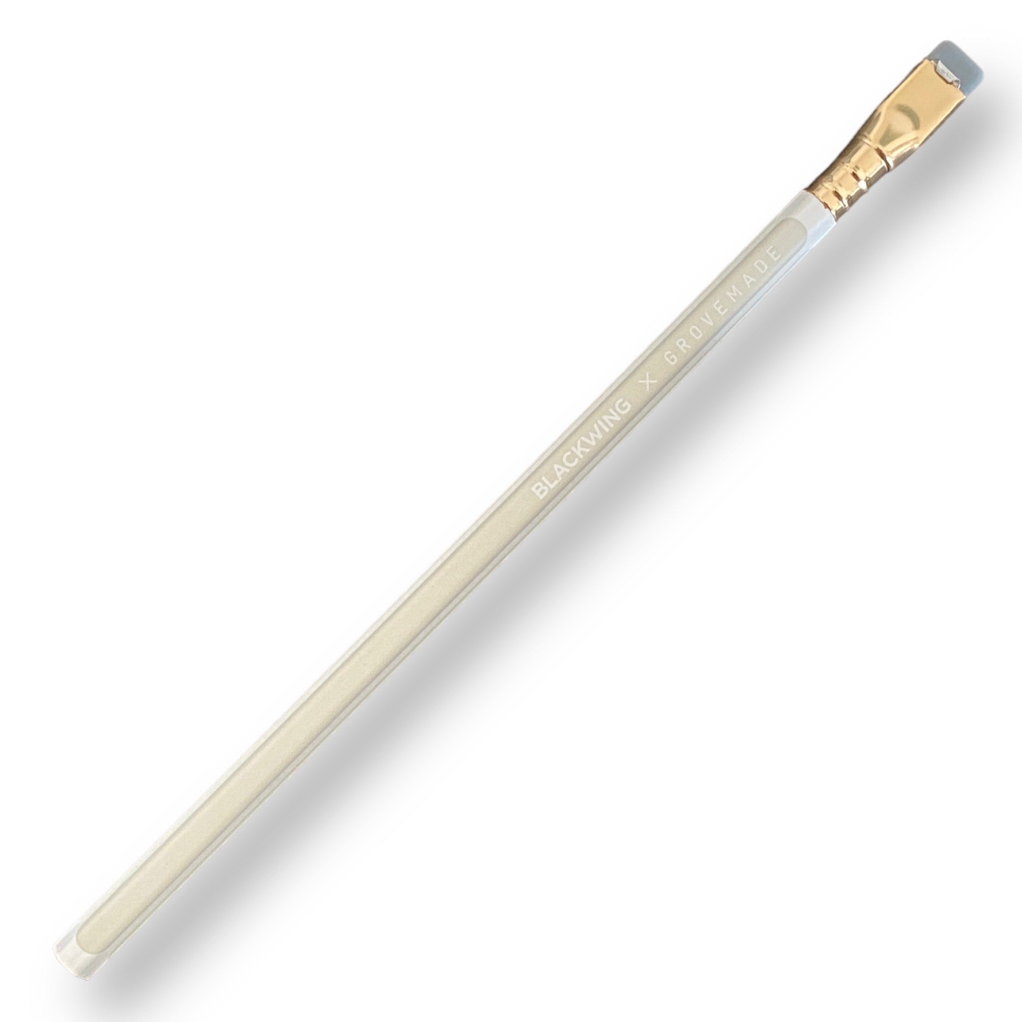 Lápiz Blackwing x Grovemade Blanco.