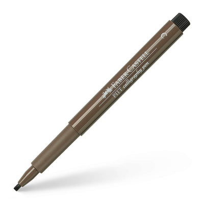 Rotulador Pitt Artist Caligrafía. Marrón. Faber-Castell - Black Sheep Handmade