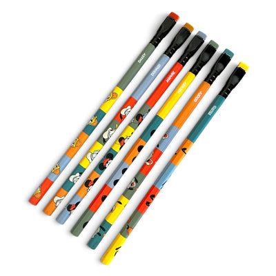 Lápices Blackwing x Disney Mickey & Friends (6 lápices)