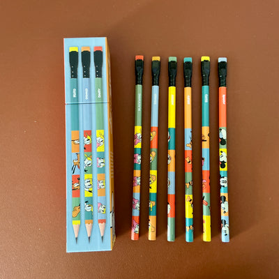 Blackwing x Mickey & Friends – 6 lápices + caja original