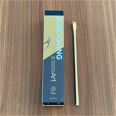 Lápiz Blackwing x Philadelphia Museum + caja original (1 lápiz) - Black Sheep Handmade